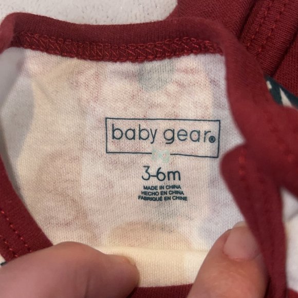 Baby Gear 2 Pack of One Pieces 3-6m NWT - Picture 3 of 5